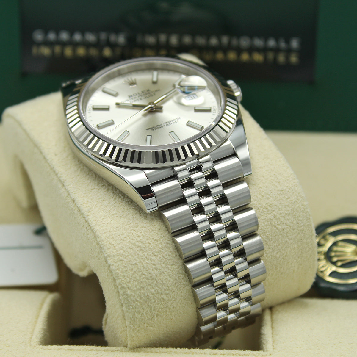 Datejust 41 126334 (Silver Baton Dial)