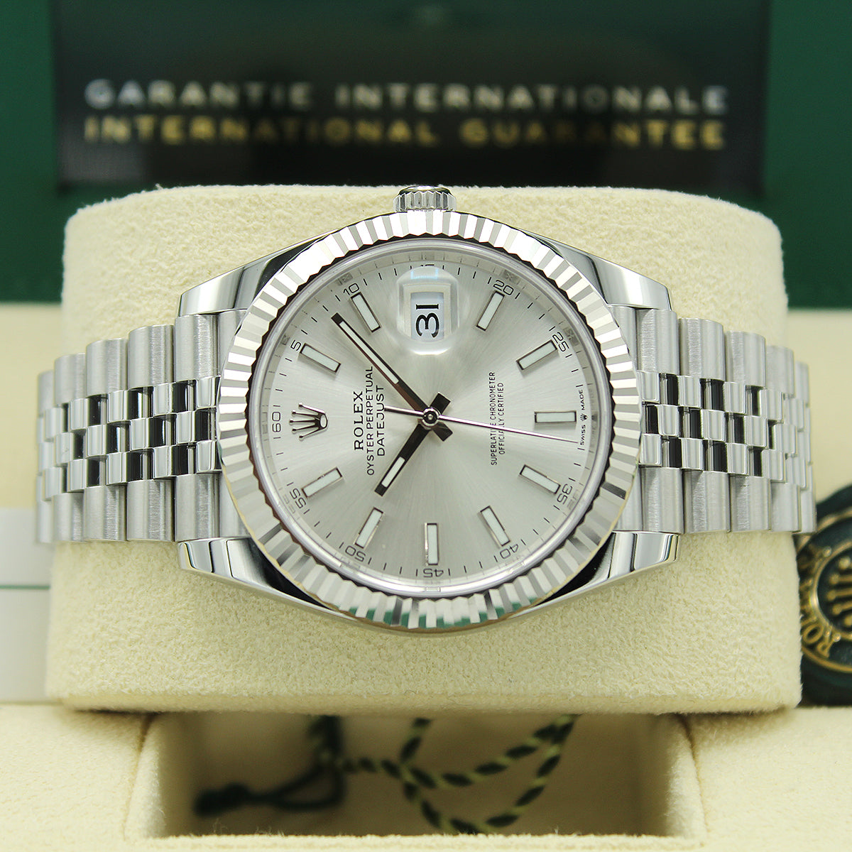 Datejust 41 126334 (Silver Baton Dial)