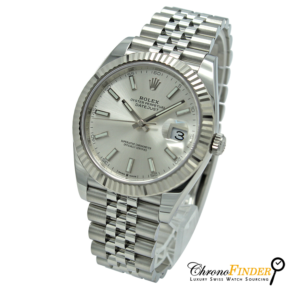 Datejust 41 126334 (Silver Baton Dial)