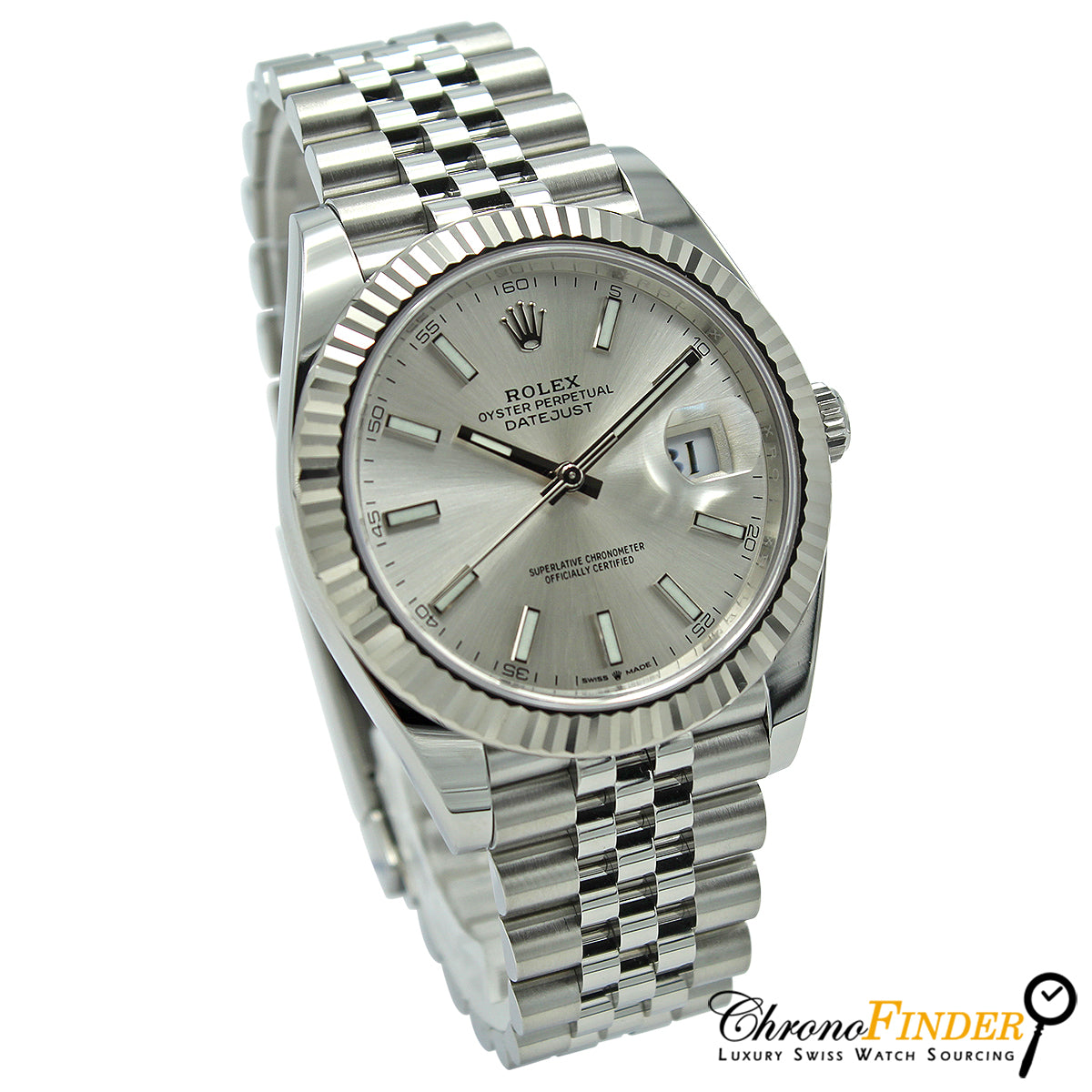 Datejust 41 126334 (Silver Baton Dial)