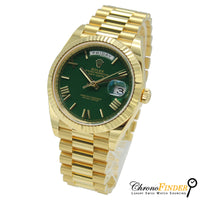 Day-Date 40 228238 (Green Roman Numeral Dial)