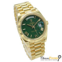 Day-Date 40 228238 (Green Roman Numeral Dial)