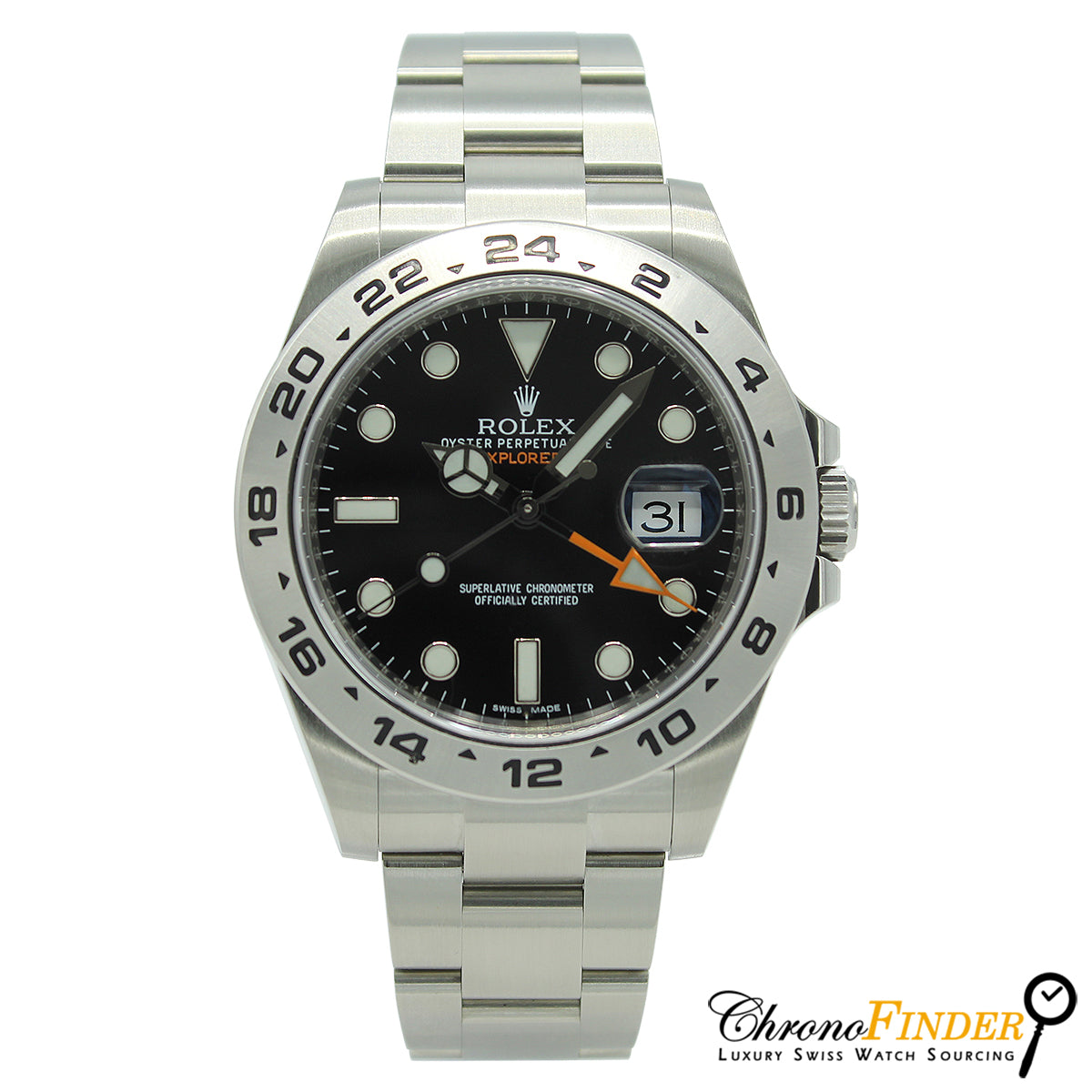 Explorer II 216570 (Black Dial)