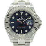 rolex yacht master navy