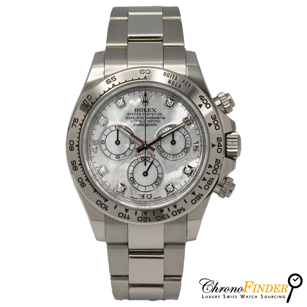 Cosmograph Daytona 116509 (Mother Of Pearl Diamond Dial)