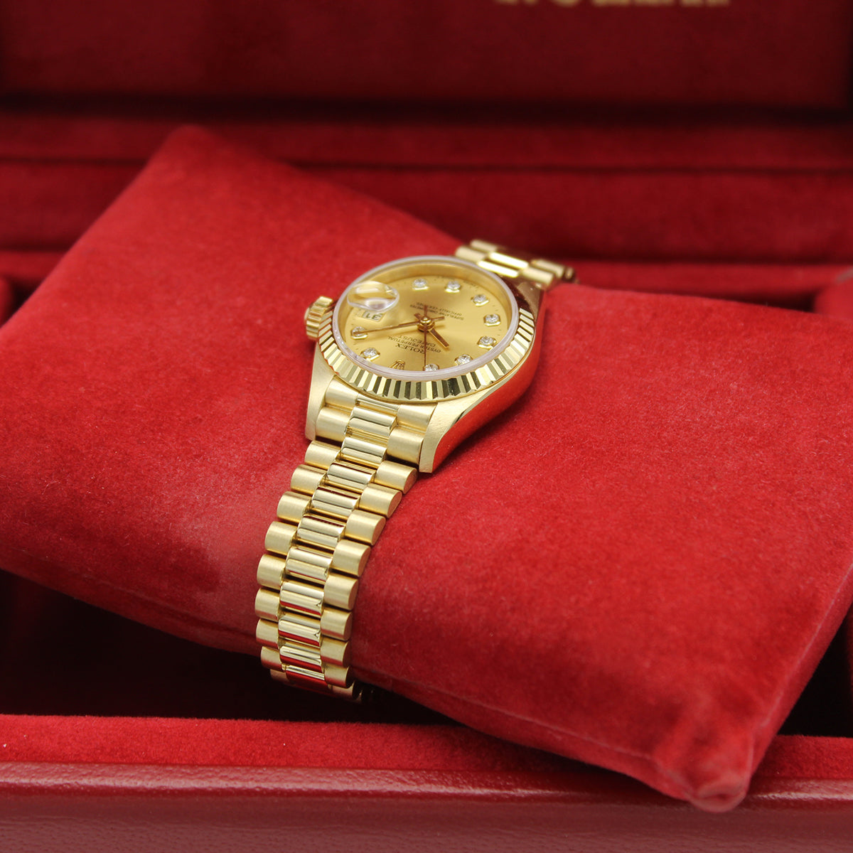 Lady Datejust 26mm 69178 (Champagne Diamond Dial)