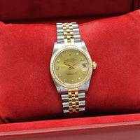 Datejust 31mm Midi 68273 (Champagne Diamond Dial)