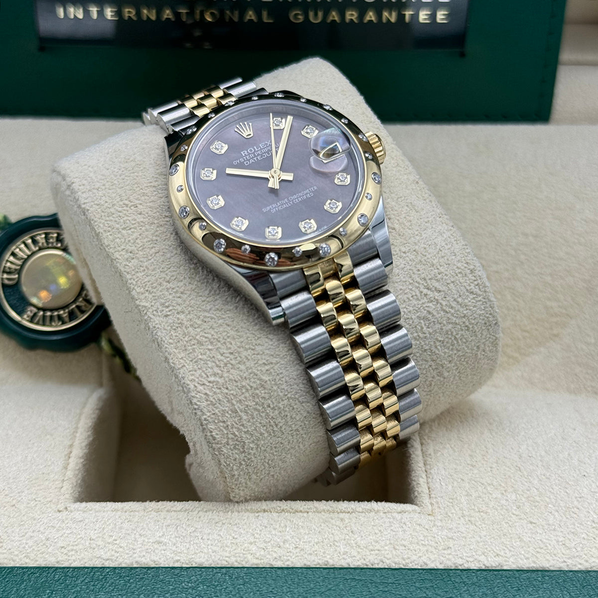 Datejust 31 Midi 278343RBR (Tahitian Mother Of Pearl Diamond Dial)