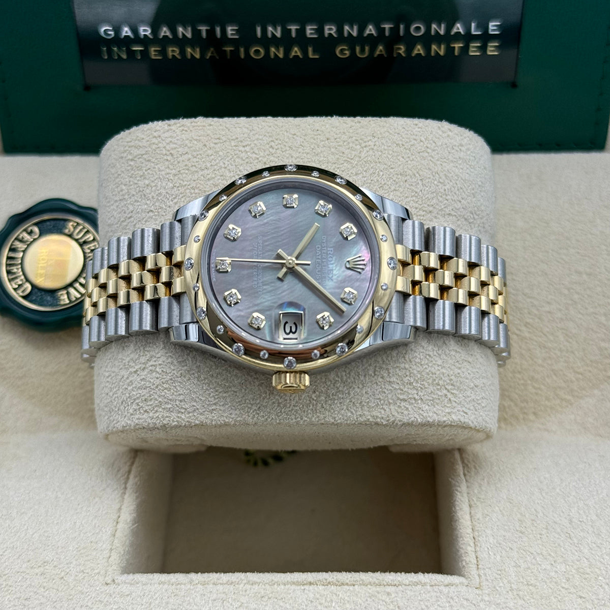 Datejust 31 Midi 278343RBR (Tahitian Mother Of Pearl Diamond Dial)