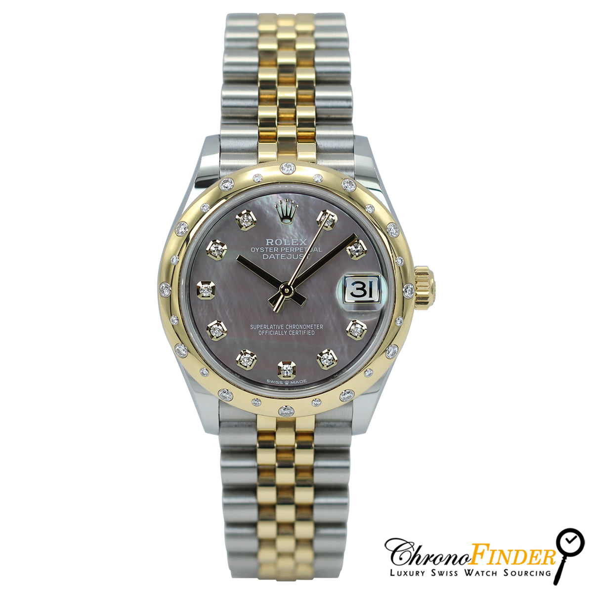 Datejust 31 Midi 278343RBR (Tahitian Mother Of Pearl Diamond Dial)