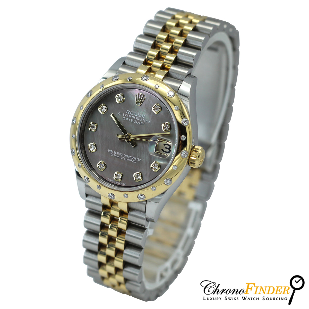 Datejust 31 Midi 278343RBR (Tahitian Mother Of Pearl Diamond Dial)