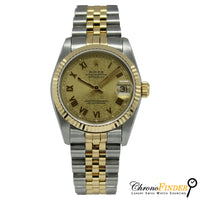 Datejust 31mm Midi 68273 (Champagne Jubilee Roman Numeral Dial)