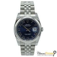 Datejust 36 116200 (Navy Blue Roman Dial)