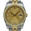 Datejust 36 116233 (Champagne Jubilee Diamond Dial)