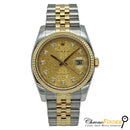 Datejust 36 116233 (Champagne Jubilee Diamond Dial)