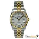 Datejust 36 116233 (White Diamond Dial)