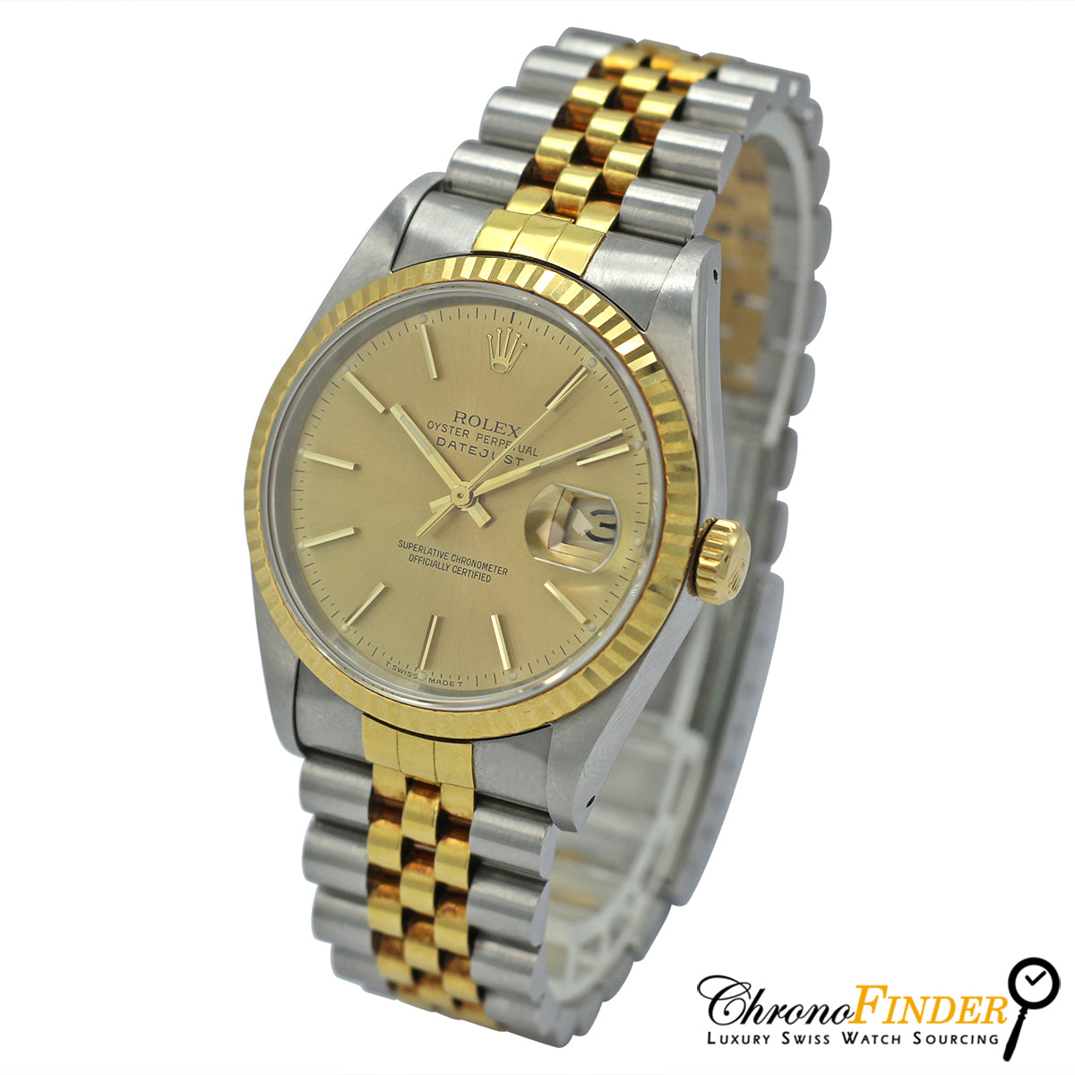 Datejust 36 16233 (Champagne Baton Dial)