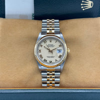 Datejust 36 16233 (Ivory Roman Numeral Dial)