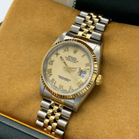 Datejust 36 16233 (Ivory Roman Numeral Dial)