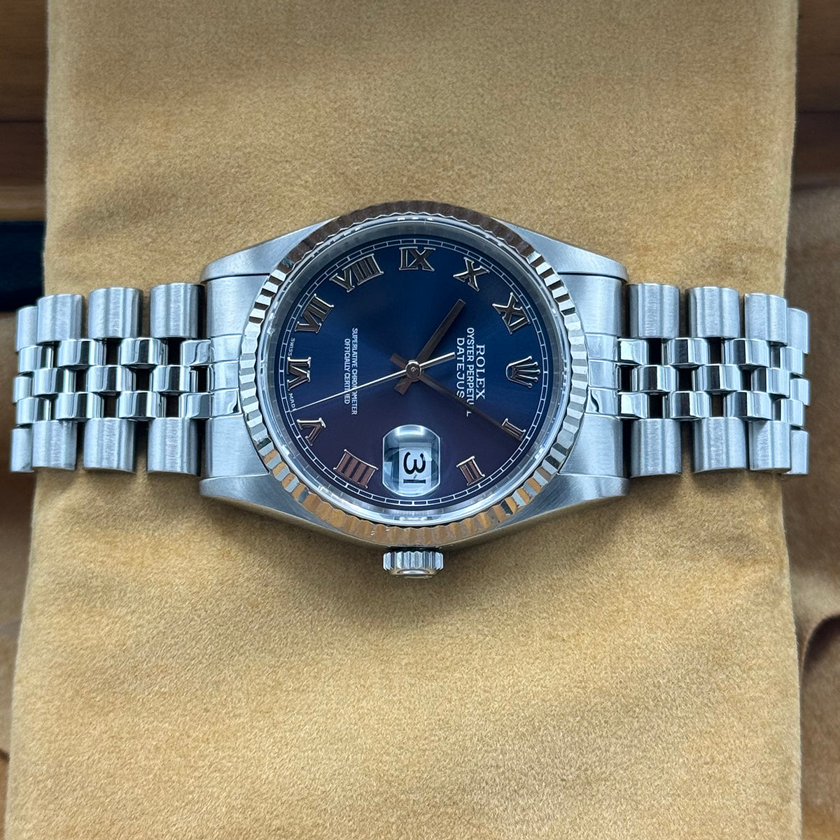 Datejust 36 16234 (Navy Blue Roman Numeral Dial)