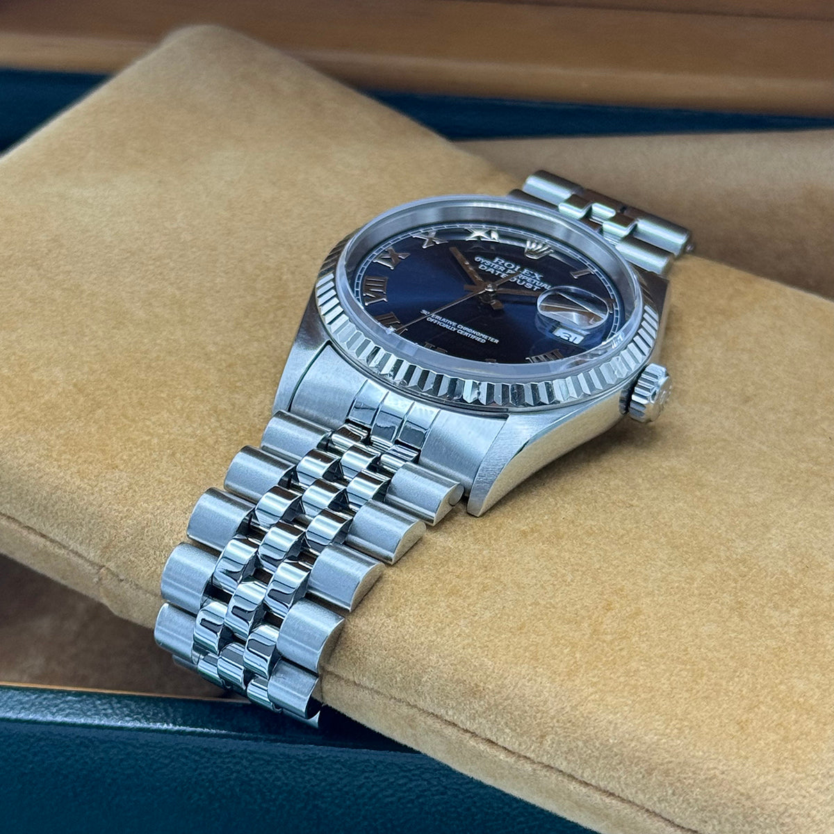 Datejust 36 16234 (Navy Blue Roman Numeral Dial)