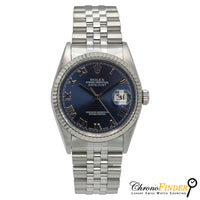 Datejust 36 16234 (Navy Blue Roman Numeral Dial)