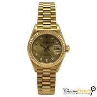 Lady Datejust 26mm 69178 (Champagne Diamond Dial)