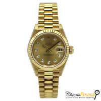 Lady Datejust 26mm 69178 (Champagne Diamond Dial)