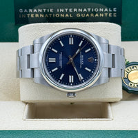 Oyster Perpetual 41 124300 (Navy Blue Dial)