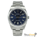 Oyster Perpetual 41 124300 (Navy Blue Dial)