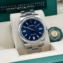 Oyster Perpetual 41 124300 (Navy Blue Dial)