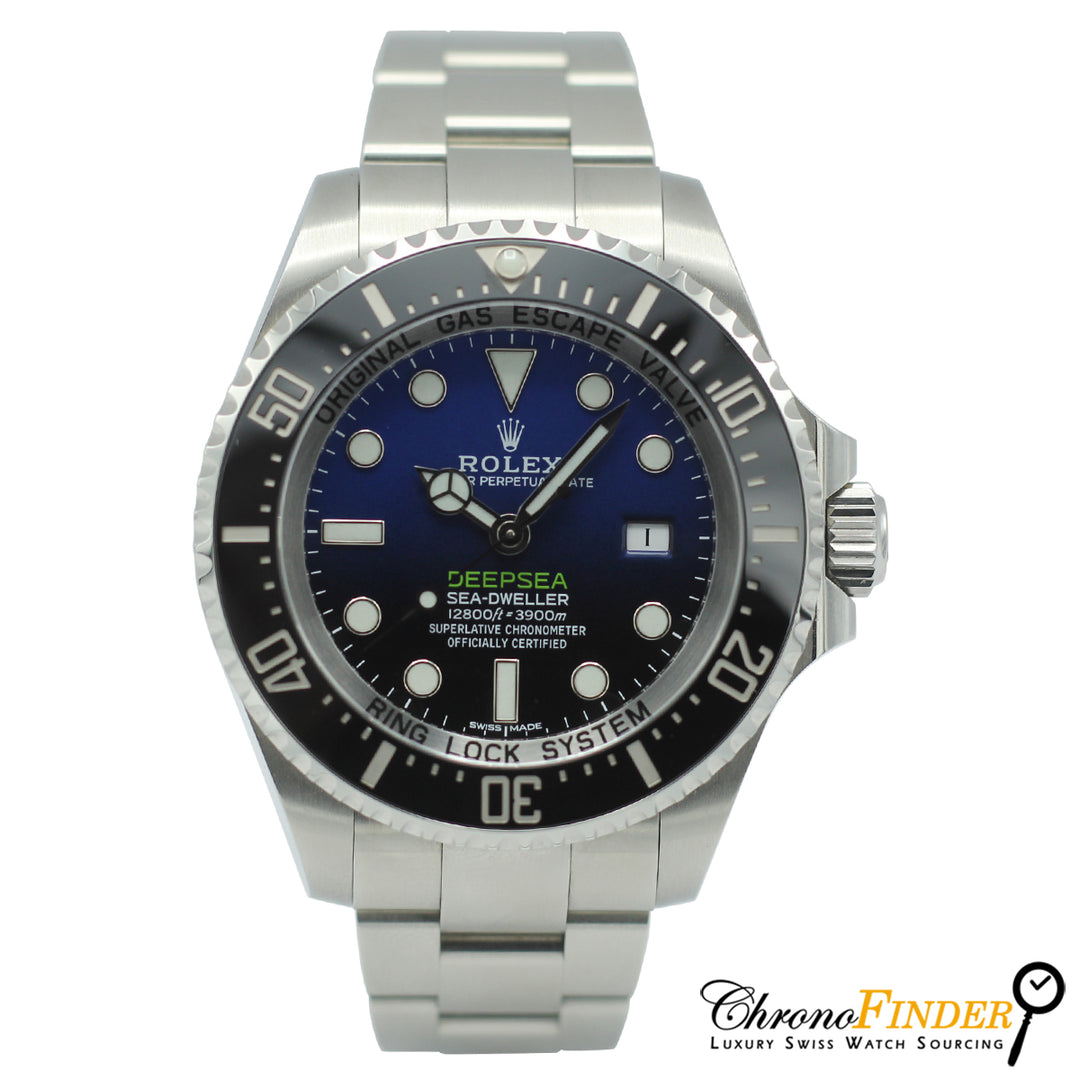 Rolex Sea-Dweller Deepsea 116660 with D Blue "James Cameron" Dial