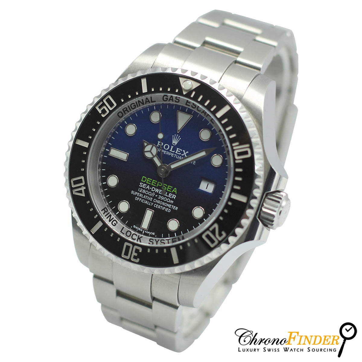 Rolex Sea-Dweller 43mm 50th Anniversary watch with red writing