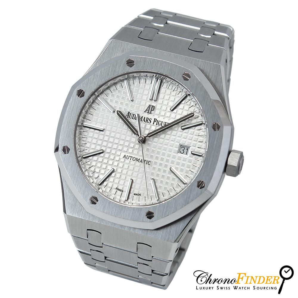 Audemars Piguet Royal Oak Selfwinding 15400ST with White Dial and Steel Bracelet