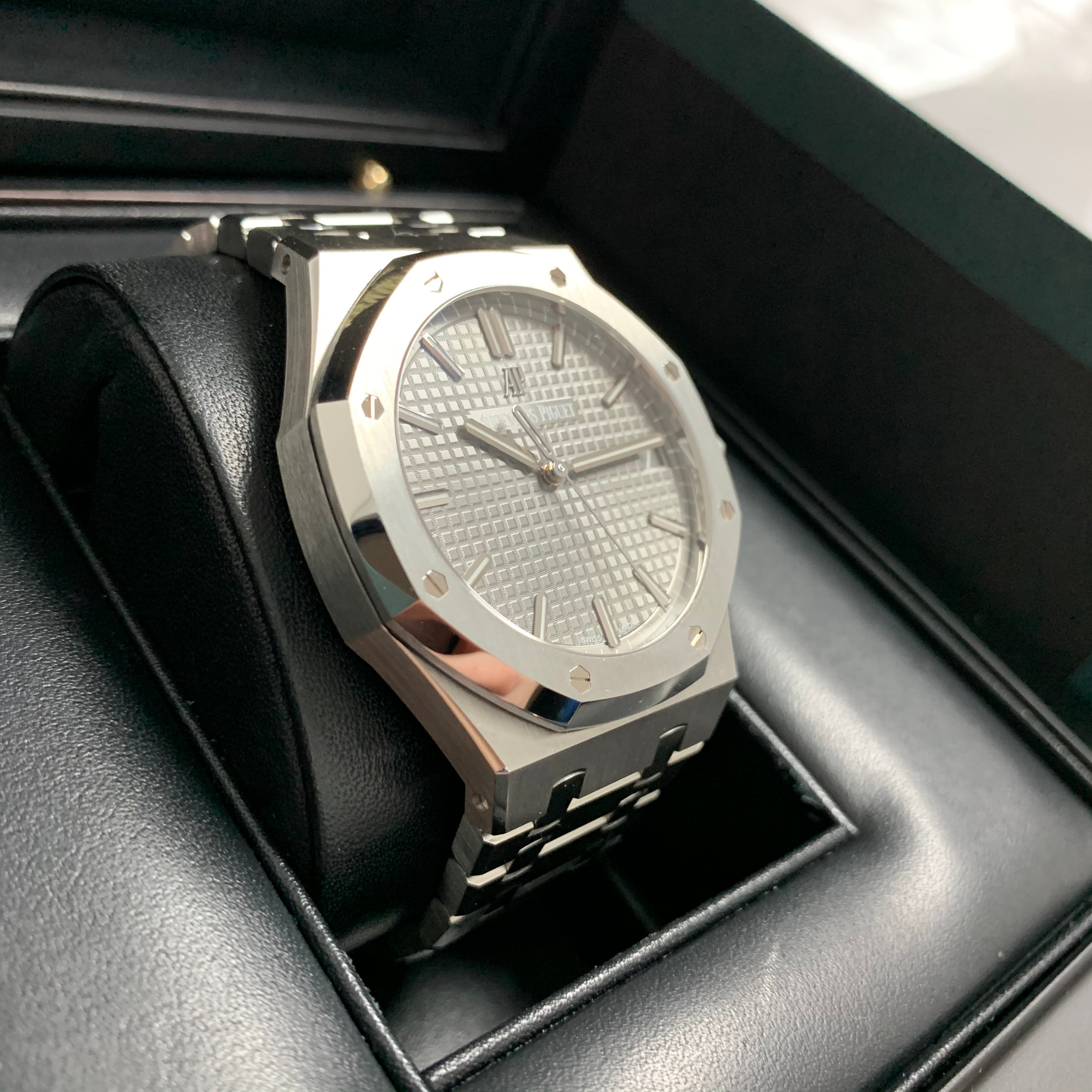 Royal Oak Selfwinding 15500ST.OO.1220ST.02 Rhodium Grey Dial