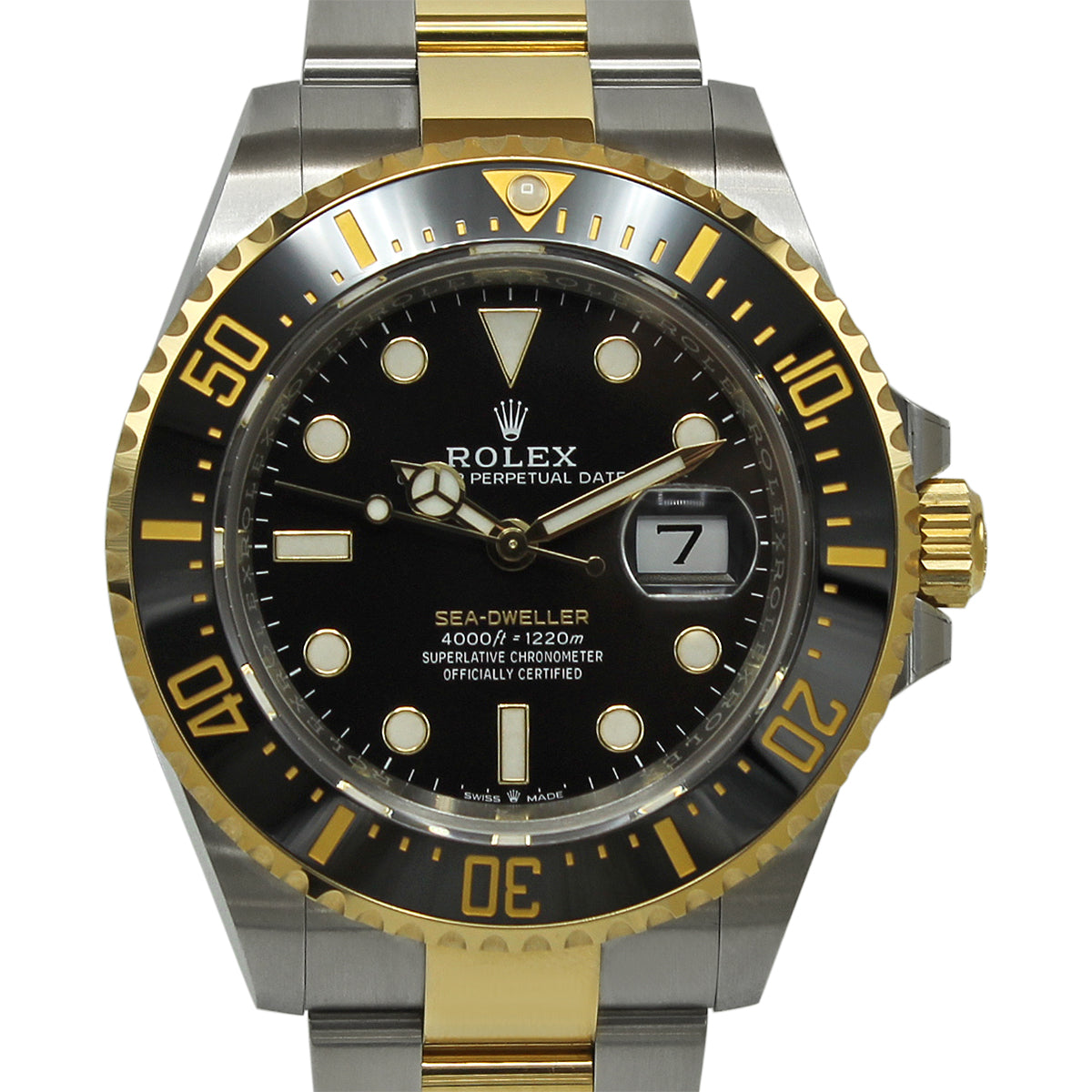 Rolex Sea-Dweller 126603 watch with black dial