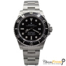 Rolex Sea-Dweller 4000 116600 with a classic black dial and stainless steel case