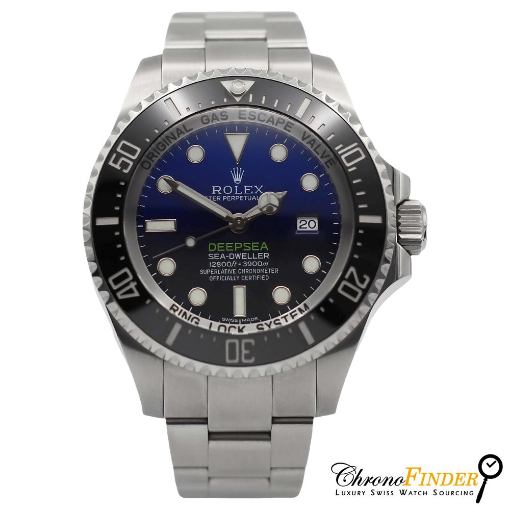Sea-Dweller Deepsea 116660 (James Cameron D-Blue Dial) Chronofinder Ltd