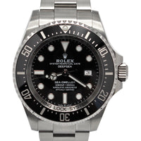 Rolex Sea-Dweller Deepsea 126660 with a black dial