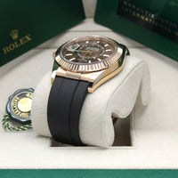 Sky-Dweller 326235 (Chocolate Baton Dial) Chronofinder Ltd