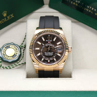 Sky-Dweller 326235 (Chocolate Baton Dial) Chronofinder Ltd