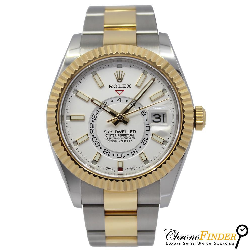 Sky-Dweller 326933 (White Dial)