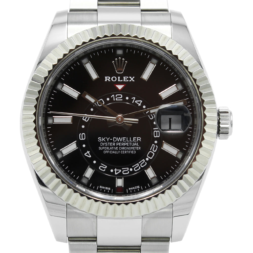 Sky-Dweller 326934 (Black Dial)