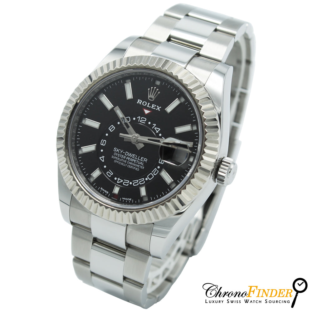 Sky-Dweller 326934 (Black Dial)