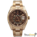 Sky-Dweller 326935 (Chocolate Arabic Dial) Chronofinder Ltd