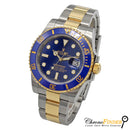 Rolex Submariner Date 116613LB Bluesy Two-Tone Watch with Blue Dial and Gold Bezel