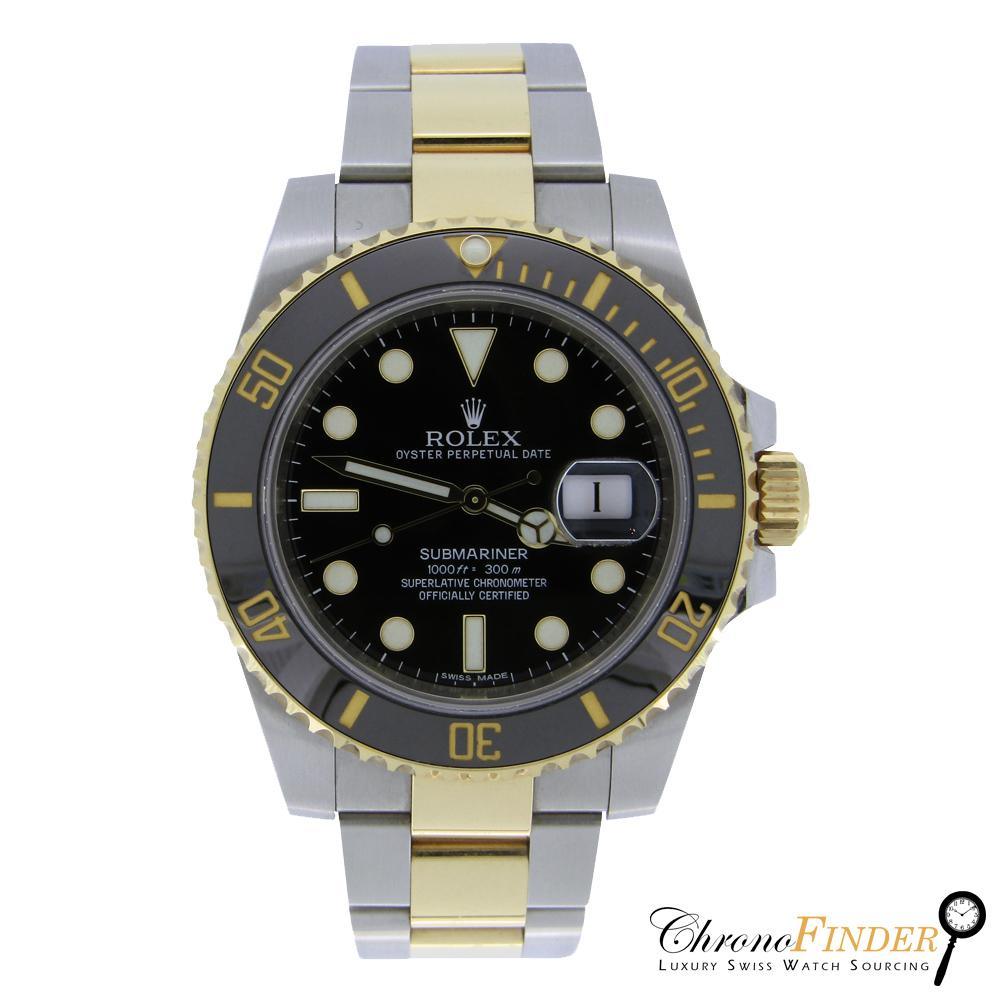 Submariner Date 116613LN Chronofinder Ltd