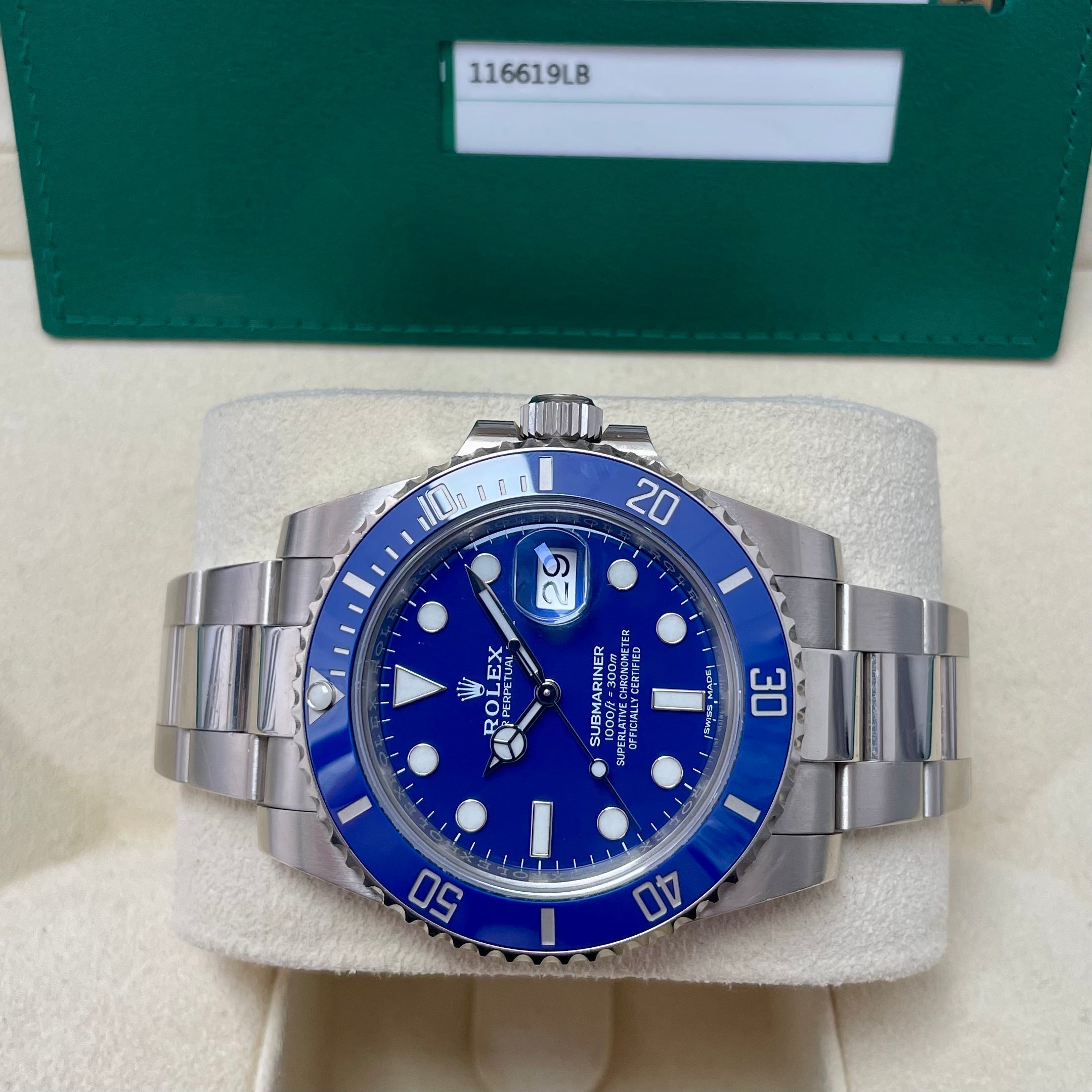 Submariner Date 116619LB Chronofinder Ltd