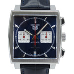 TAG Heuer Monaco Chronograph CBL2111.FC 6453 with Blue Dial and Stainless Steel Case