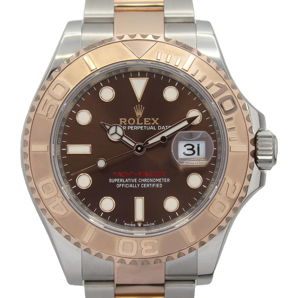 Rolex Yacht-Master 40 126621 with chocolate dial and two-tone design